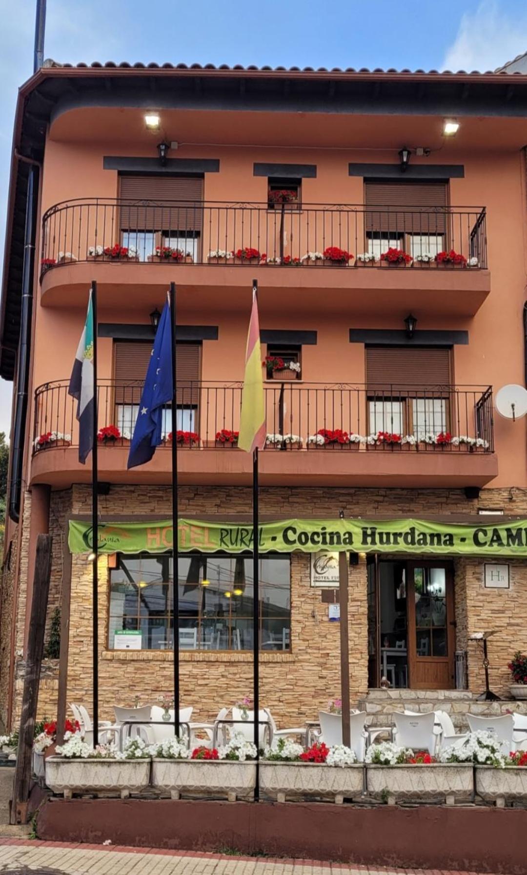 Hotel Rural Restaurante Cristania Caminomorisco Esterno foto